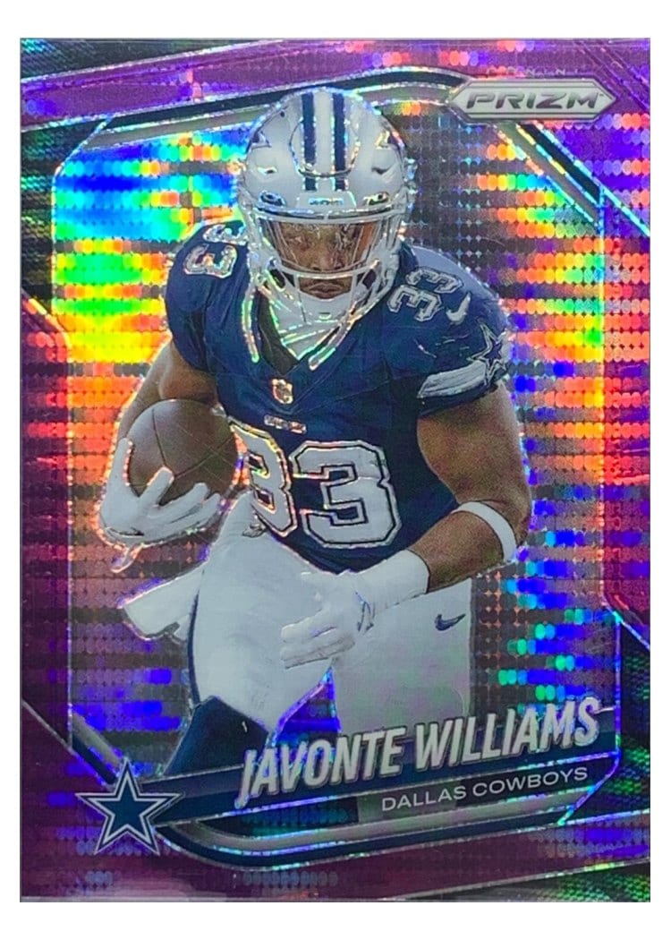 2025 Panini Prizm Base Set Javonte Williams #1 card