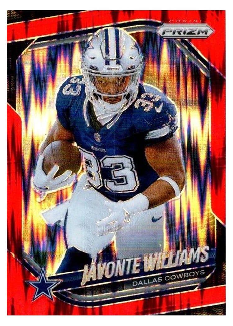 2025 Panini Prizm Base Set Javonte Williams #1 card