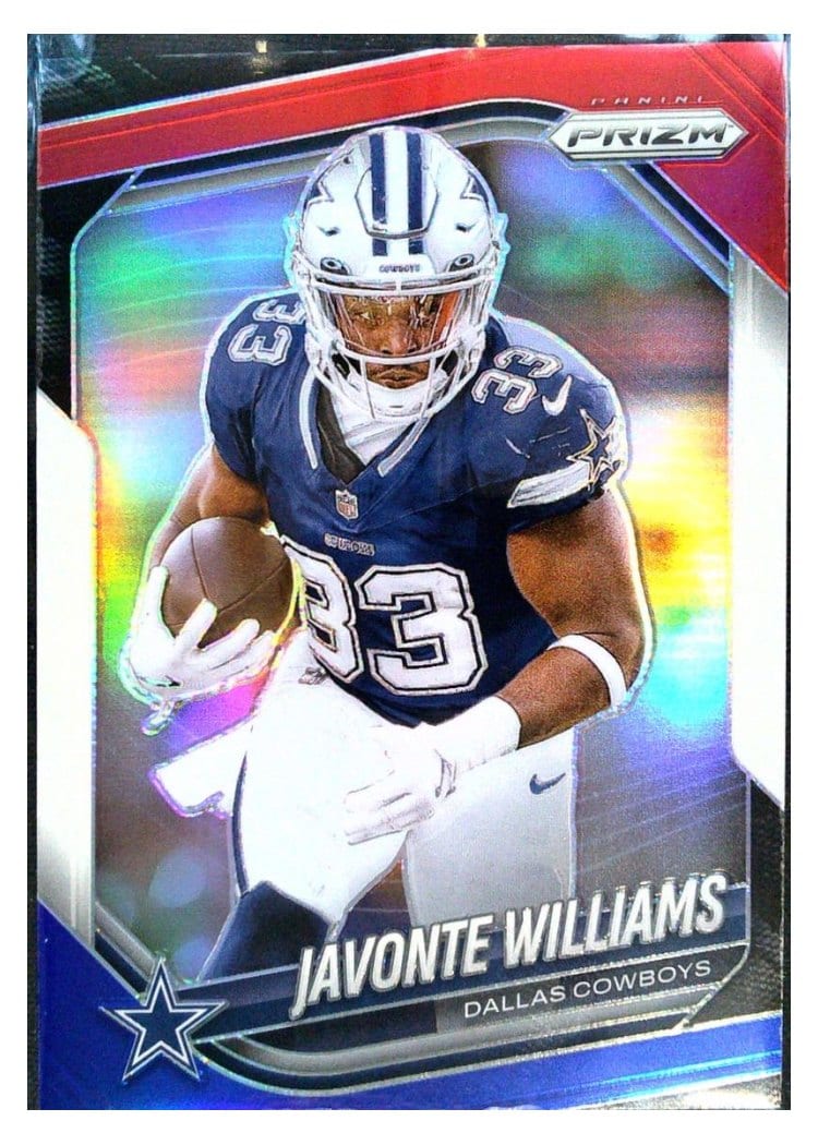 2025 Panini Prizm Base Set Javonte Williams #1 card