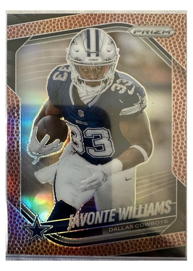 2025 Panini Prizm Base Set Javonte Williams #1 card