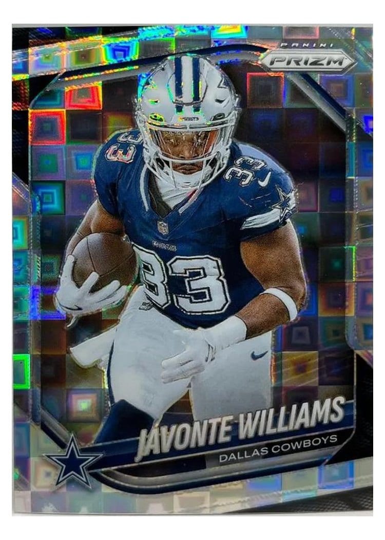 2025 Panini Prizm Base Set Javonte Williams #1 card