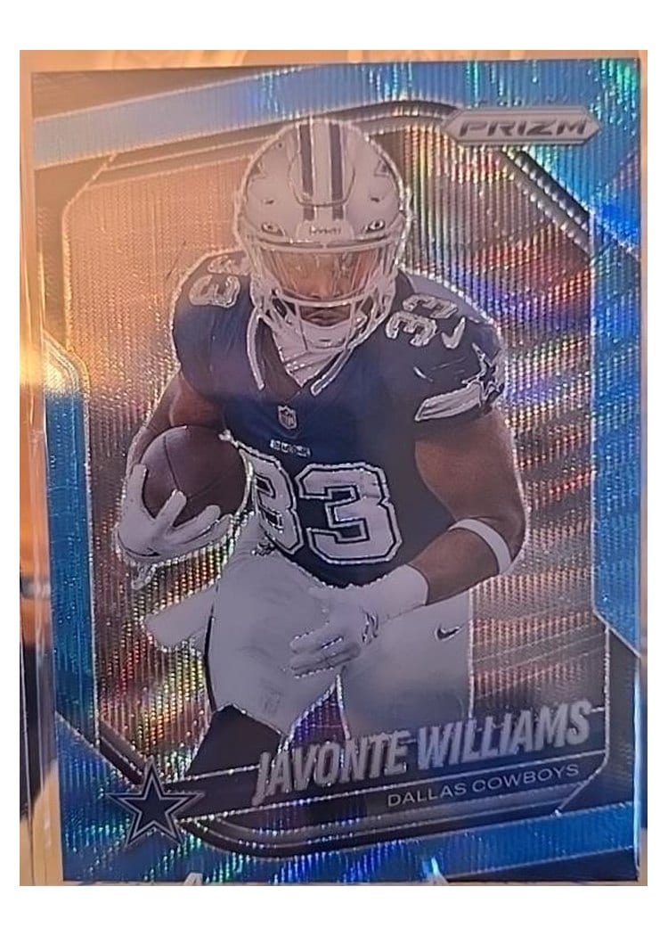 2025 Panini Prizm Base Set Javonte Williams #1 card