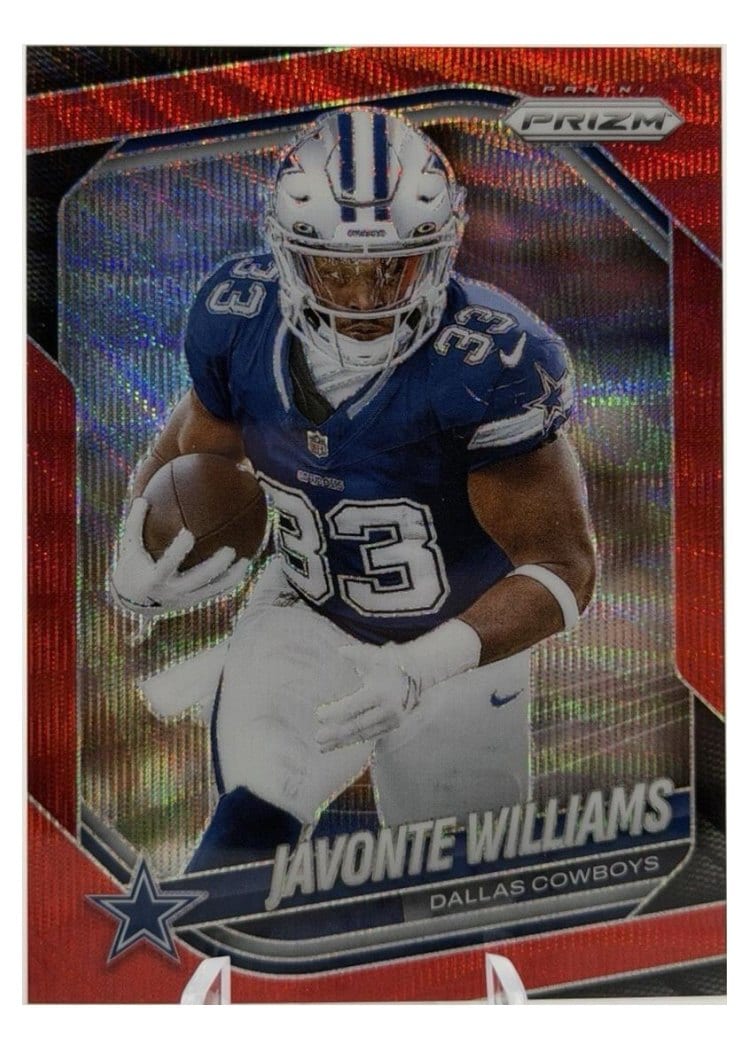 2025 Panini Prizm Base Set Javonte Williams #1 card