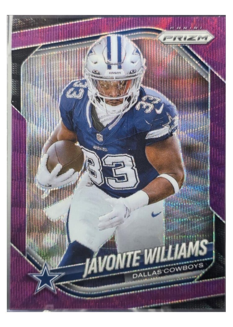 2025 Panini Prizm Base Set Javonte Williams #1 card