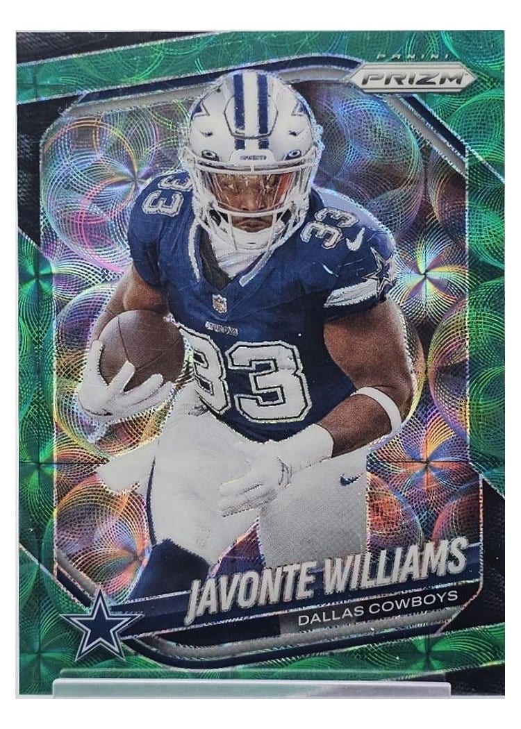 2025 Panini Prizm Base Set Javonte Williams #1 card