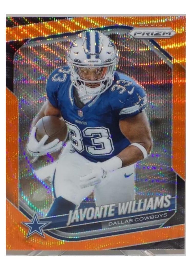 2025 Panini Prizm Base Set Javonte Williams #1 card