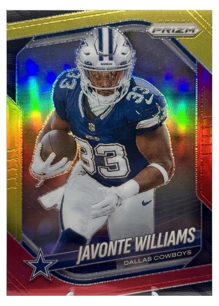 2025 Panini Prizm Base Set Javonte Williams #1 card