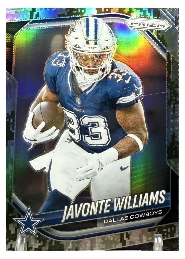 2025 Panini Prizm Base Set Javonte Williams #1 card