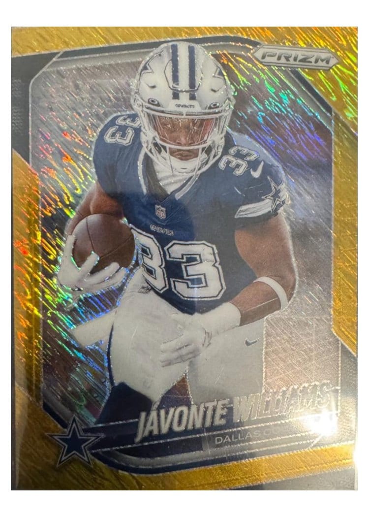 2025 Panini Prizm Base Set Javonte Williams #1 card