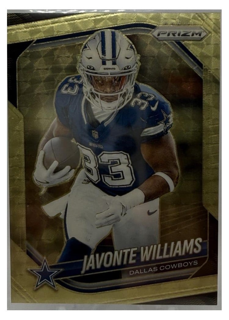 2025 Panini Prizm Base Set Javonte Williams #1 card