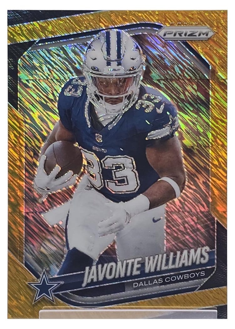 2025 Panini Prizm Base Set Javonte Williams #1 card