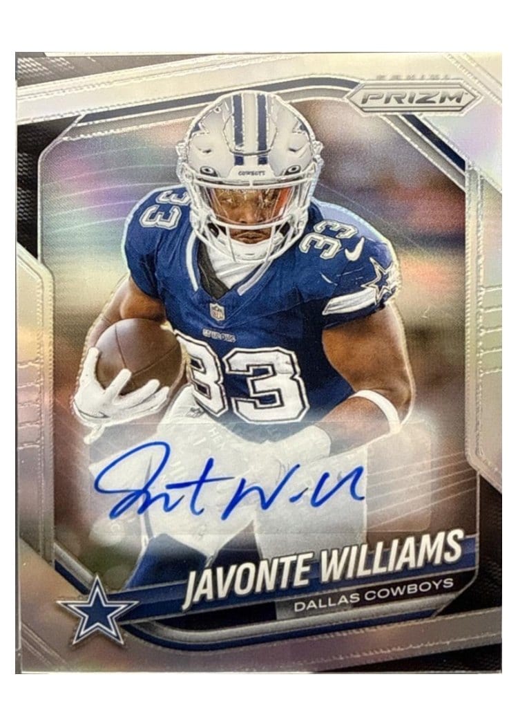 2025 Panini Prizm Base Set Javonte Williams #1 card