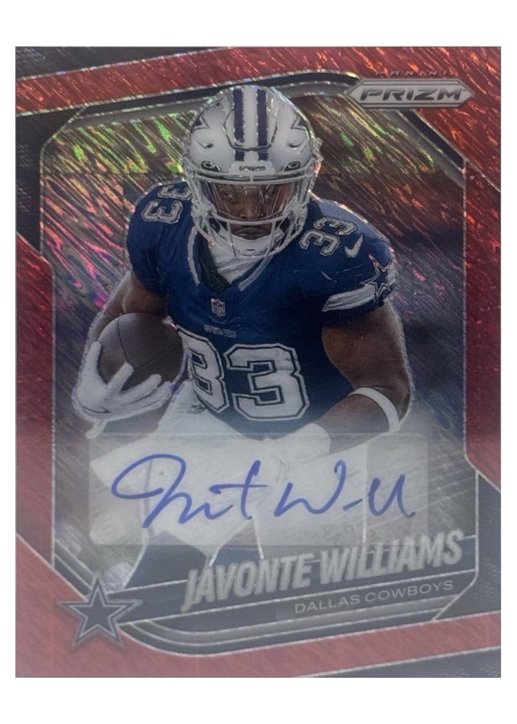 2025 Panini Prizm Base Set Javonte Williams #1 card