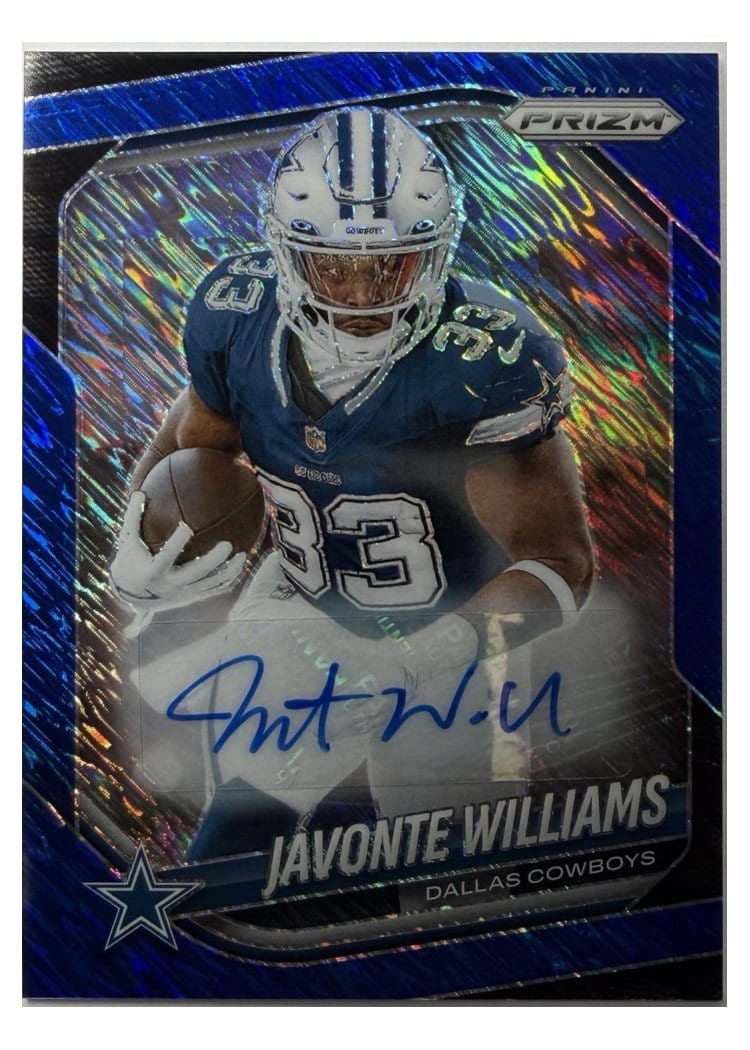 2025 Panini Prizm Base Set Javonte Williams #1 card
