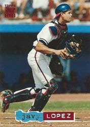 1994 Stadium Club Base Set Javy Lopez #703 card