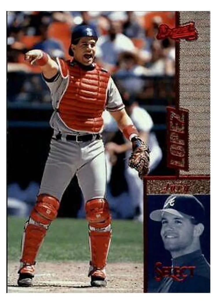 1997 Select Javy Lopez #28 card