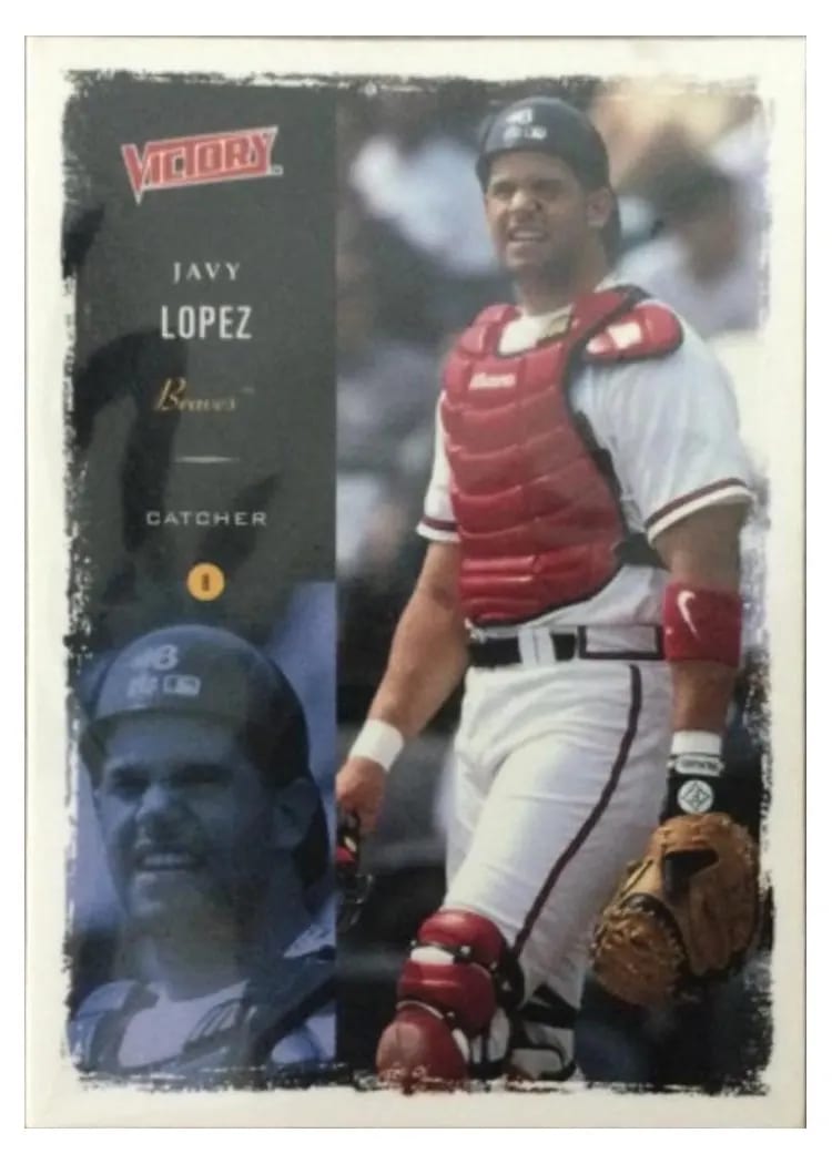 2000 Upper Deck Victory Javy Lopez #56 card