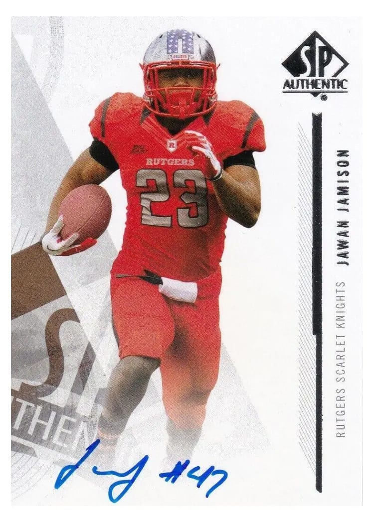 2013 SP Authentic Jawan Jamison #22 card