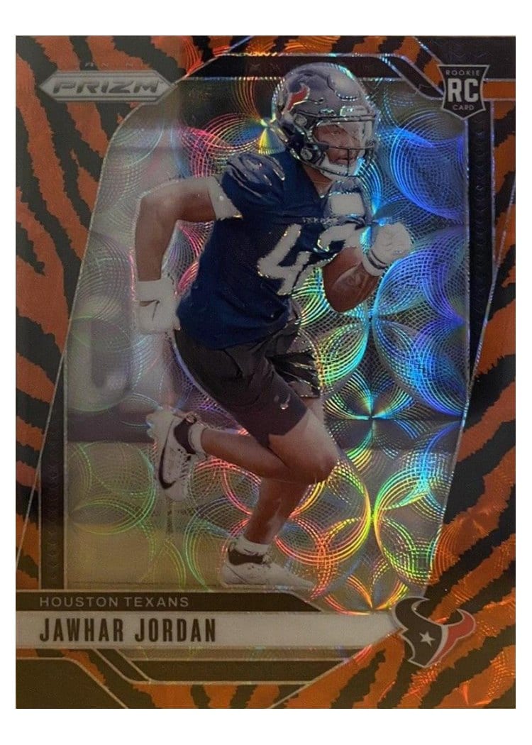 2024 Panini Prizm Base Set Jawhar Jordan Choice Tiger Stripe #346