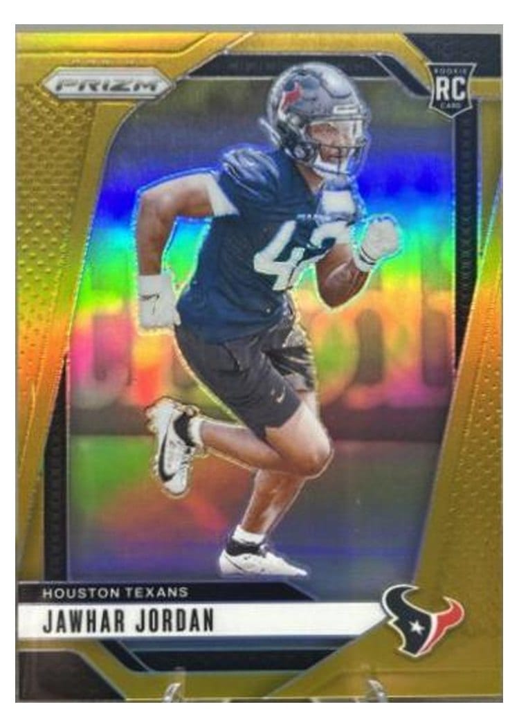 2024 Panini Prizm Base Set Jawhar Jordan Gold #346
