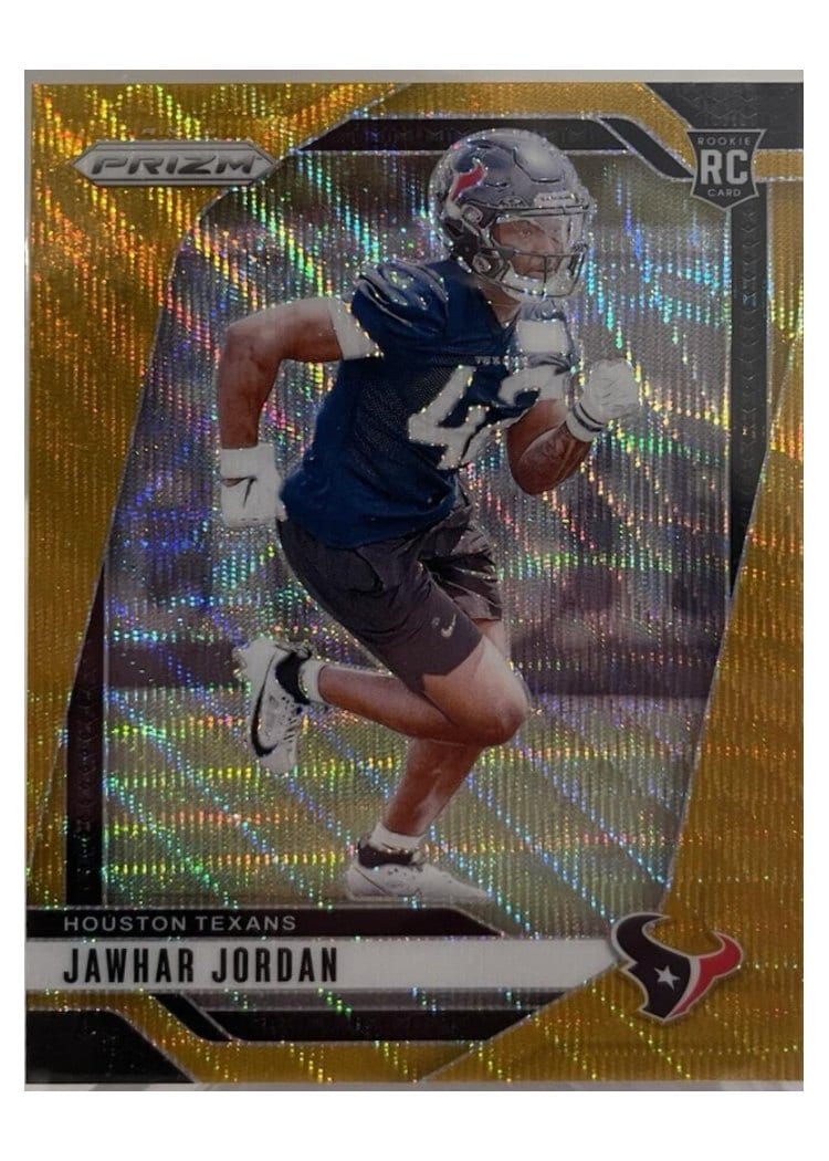 2024 Panini Prizm Base Set Jawhar Jordan Wave Gold #346