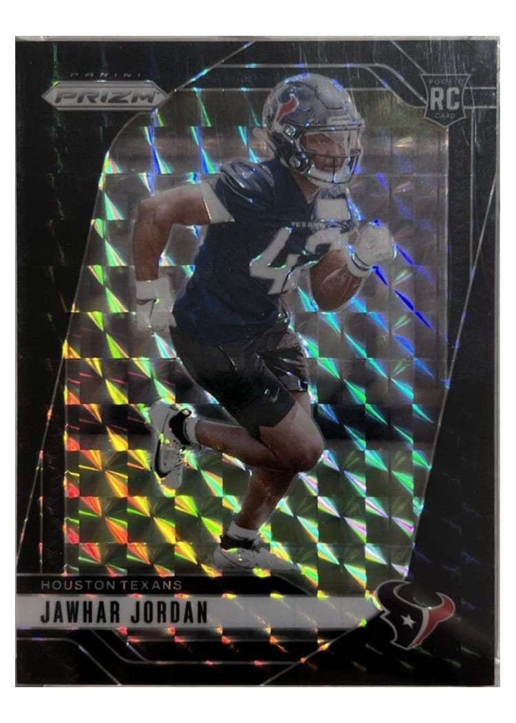 2024 Panini Prizm Base Set Jawhar Jordan Black Finite #346