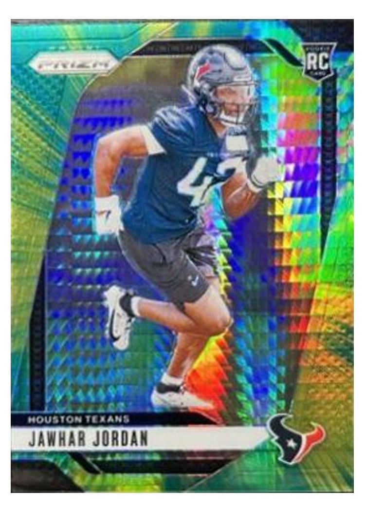 2024 Panini Prizm Base Set Jawhar Jordan Hyper #346 card