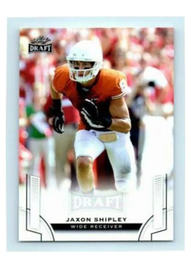 2015 Leaf Draft Jaxon Shipley #72 card
