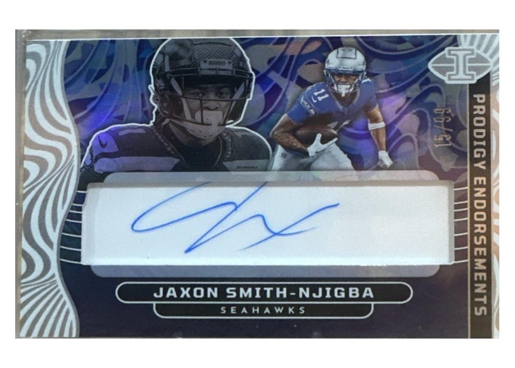 2024 Panini Illusions Prodigy Endorsements Jaxon Smith-Njigba #2 card