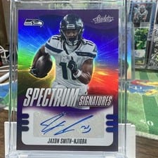 2025 Panini Absolute Spectrum Signatures Jaxon Smith-Njigba #SPS-JSN