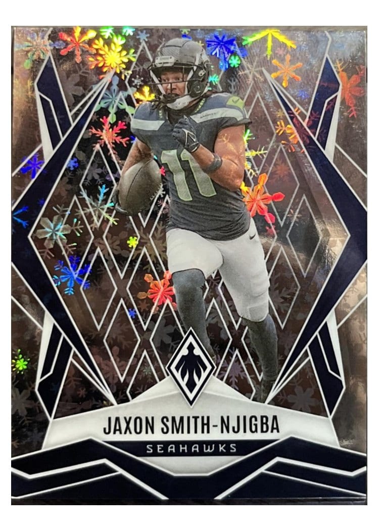 2025 Panini Phoenix Jaxon Smith-Njigba Silver Winter #69 card