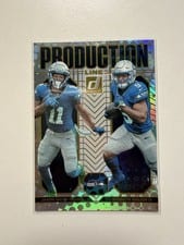 2025 Donruss Production Line Jaxon Smith-Njigba / Kenneth Walker III #14