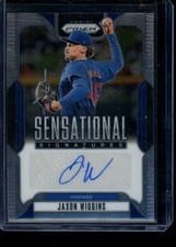 2025 Panini Prizm Sensational Signatures Jaxon Wiggins #SS-JW card