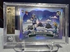 2025 Donruss Downtown! Horizontal Jaxson Dart #12