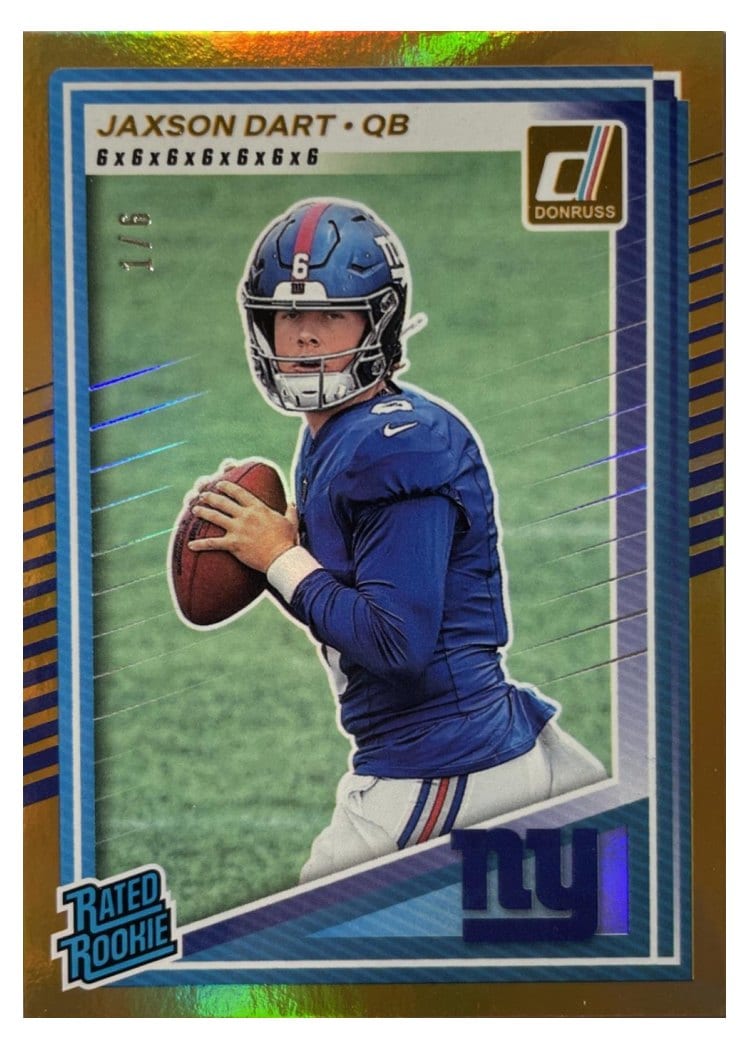 2025 Panini Donruss Jaxson Dart #400 card