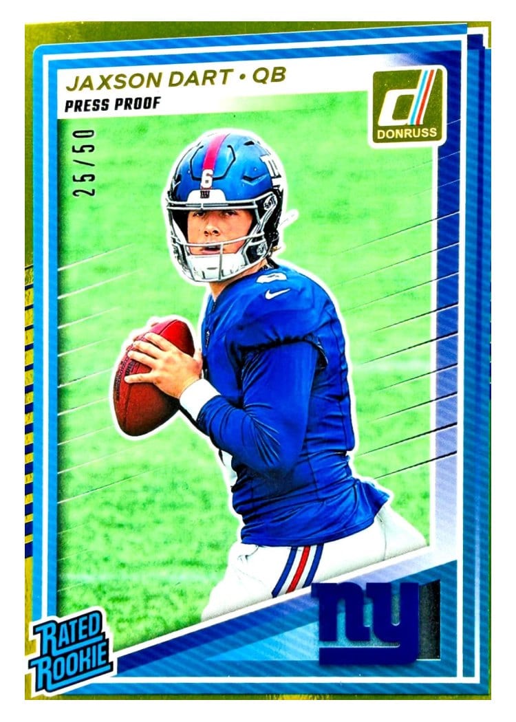 2025 Panini Donruss Jaxson Dart #400 card