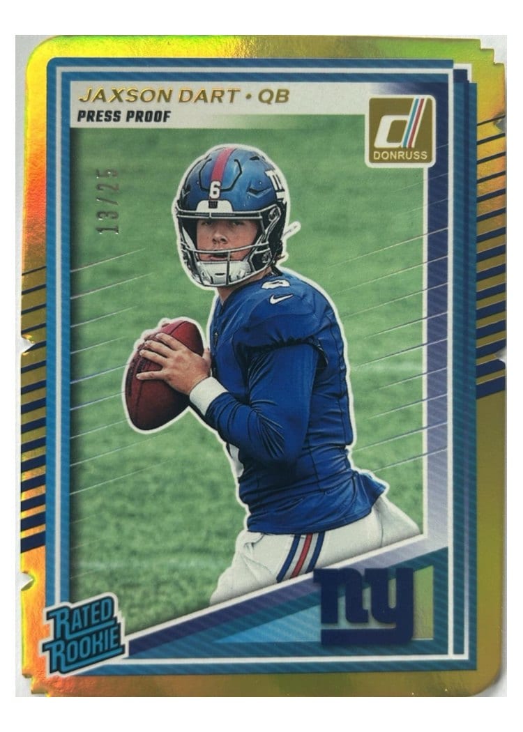 2025 Panini Donruss Jaxson Dart #400 card