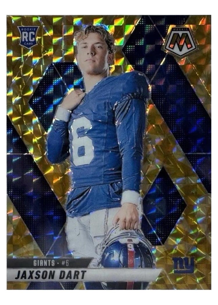 2025 Panini Mosaic Jaxson Dart #288 card