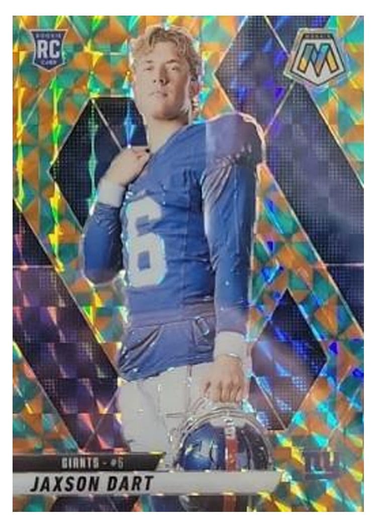 2025 Panini Mosaic Jaxson Dart #288 card