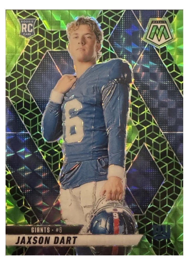2025 Panini Mosaic Jaxson Dart #288 card