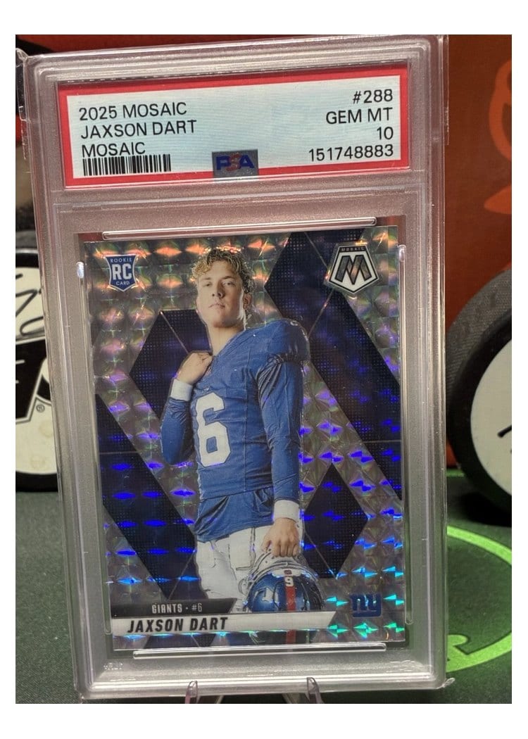 2025 Panini Mosaic Jaxson Dart #288 card