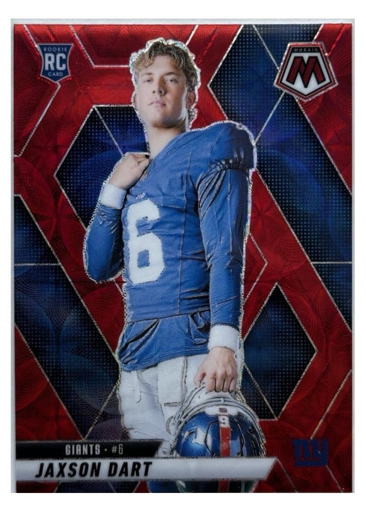 2025 Panini Mosaic Jaxson Dart #288 card