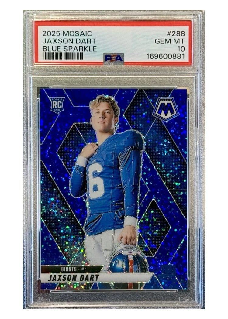 2025 Panini Mosaic Jaxson Dart #288 card