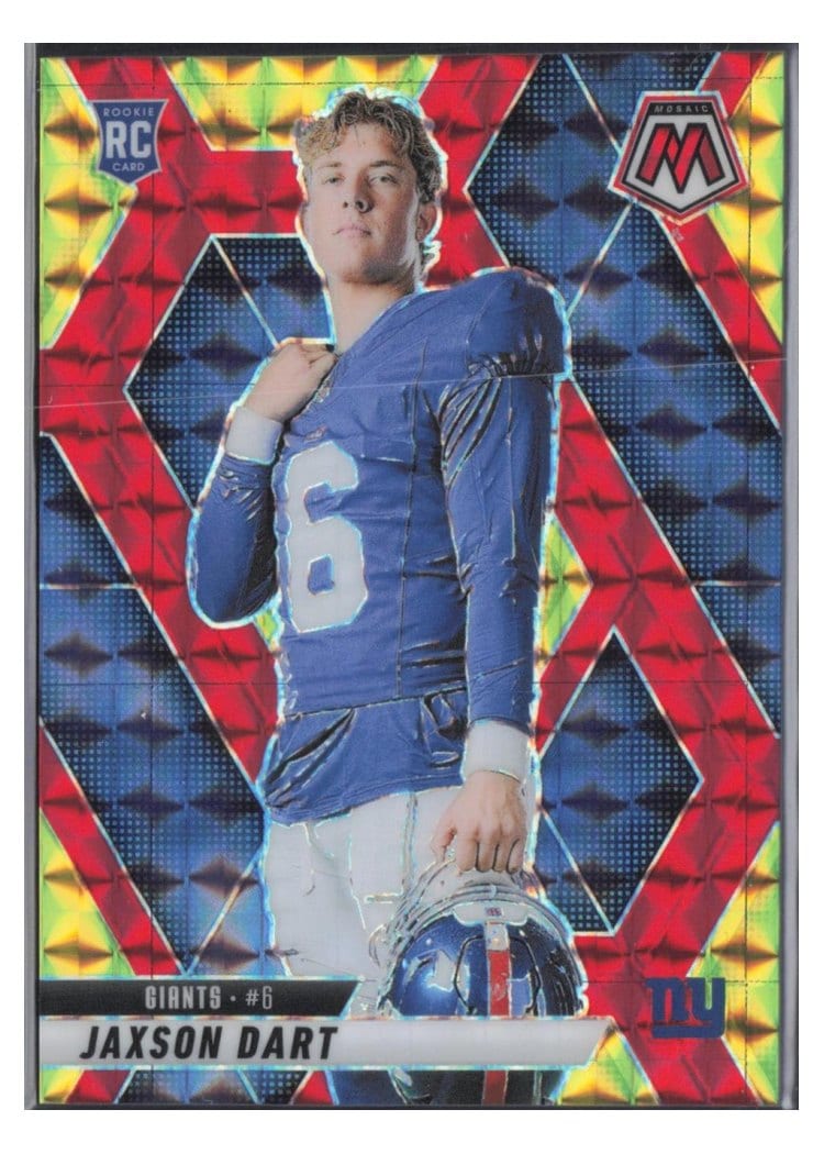 2025 Panini Mosaic Jaxson Dart #288 card