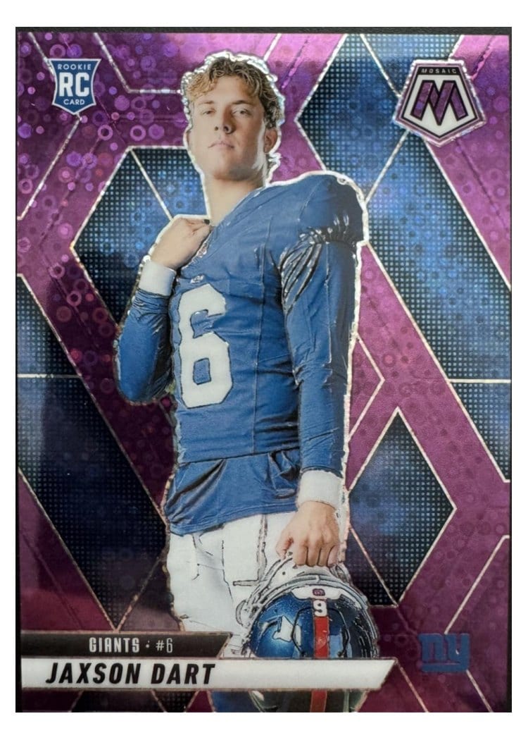 2025 Panini Mosaic Jaxson Dart #288 card