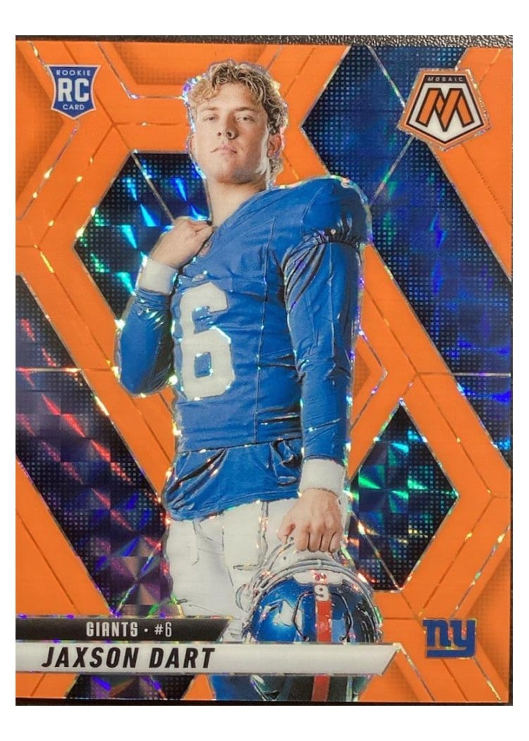 2025 Panini Mosaic Jaxson Dart #288 card