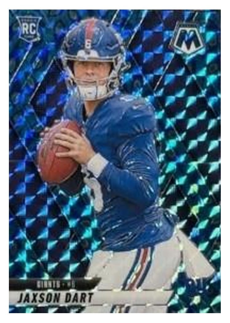 2025 Panini Mosaic Jaxson Dart #362 card
