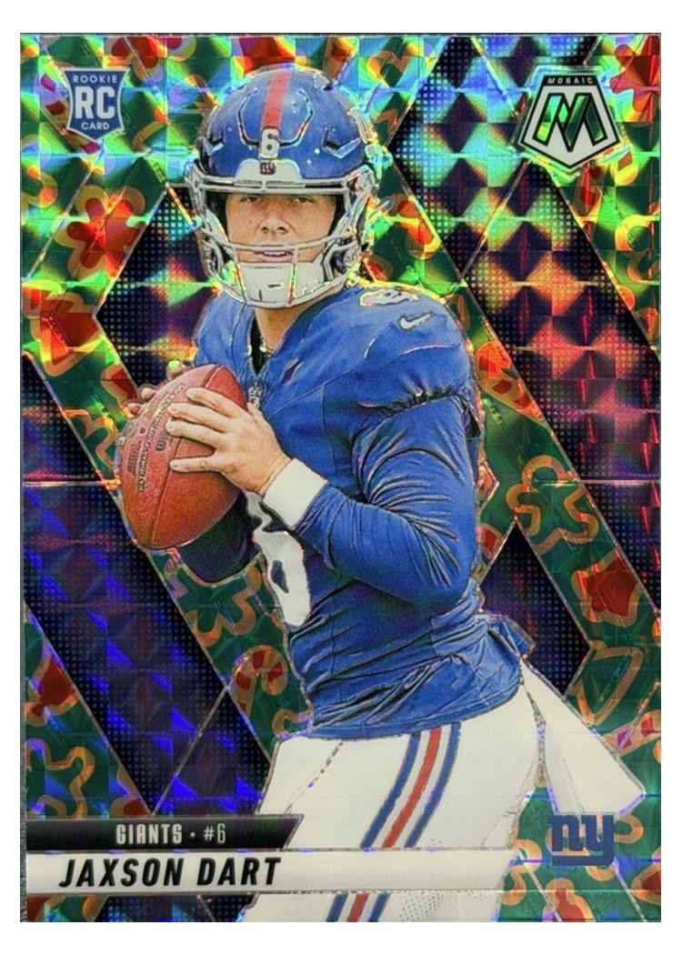 2025 Panini Mosaic Jaxson Dart #362 card