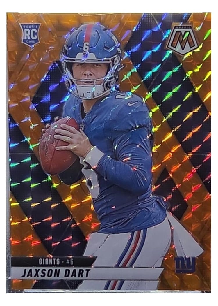 2025 Panini Mosaic Jaxson Dart #362 card