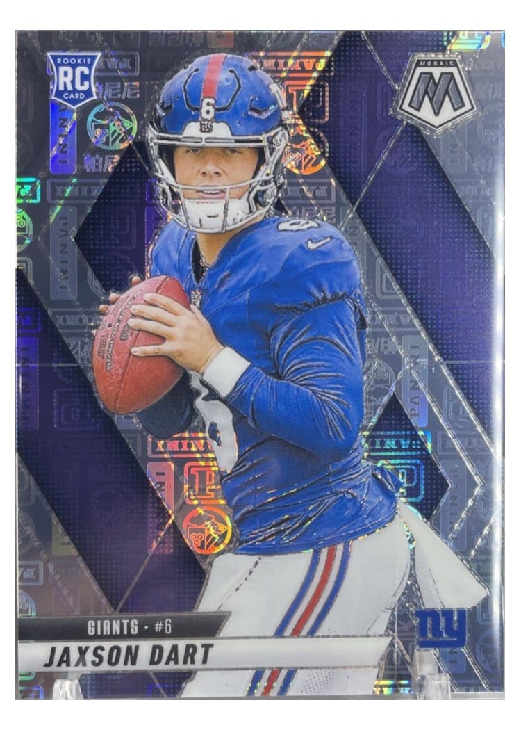 2025 Panini Mosaic Jaxson Dart #362 card